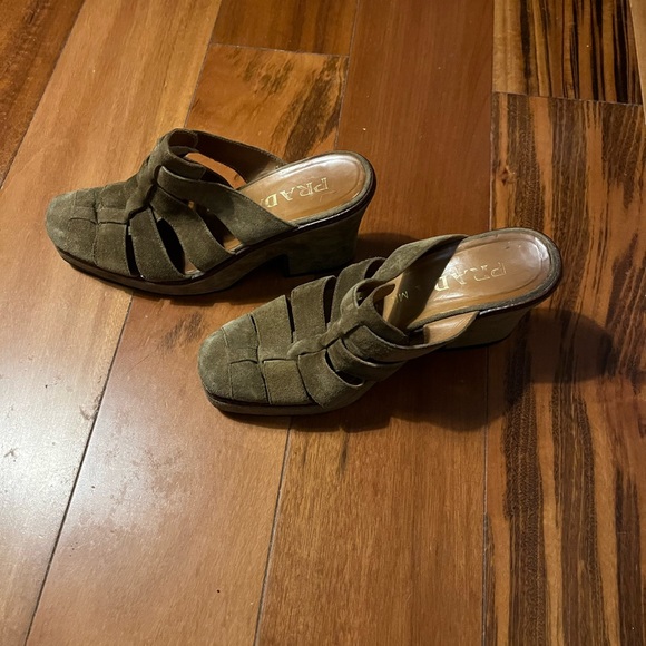 Prada suede sandals - Picture 4 of 4
